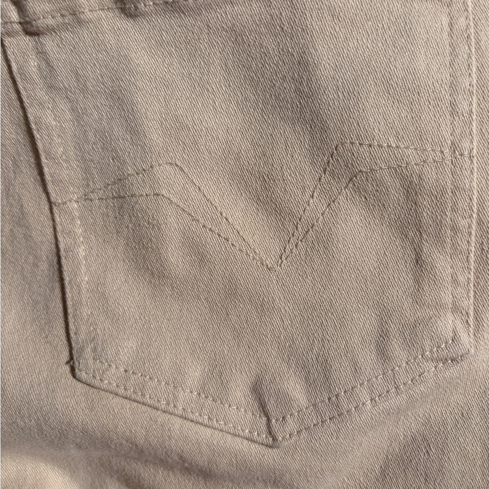 Men's Versace Classic Light Tan Straight Jeans - Picture 5 of 8